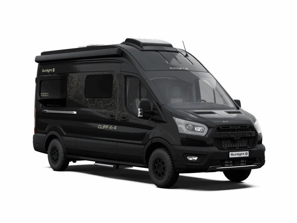 Sunlight 4x4 Greentrek in schwarz, Seitenansicht