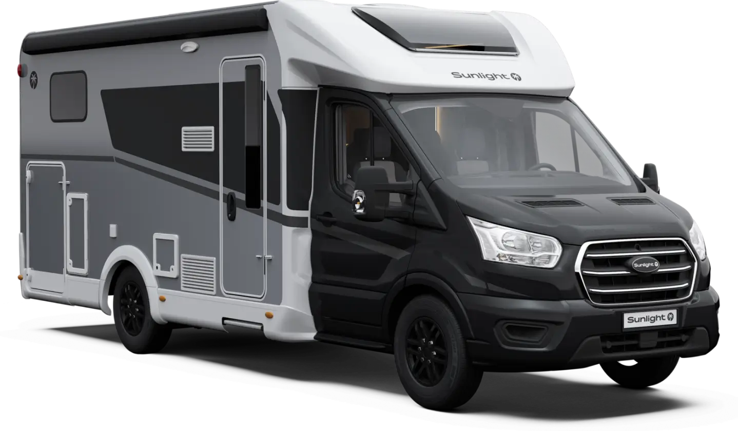 Teilintegriertes Wohnmobil Ford Sunlight